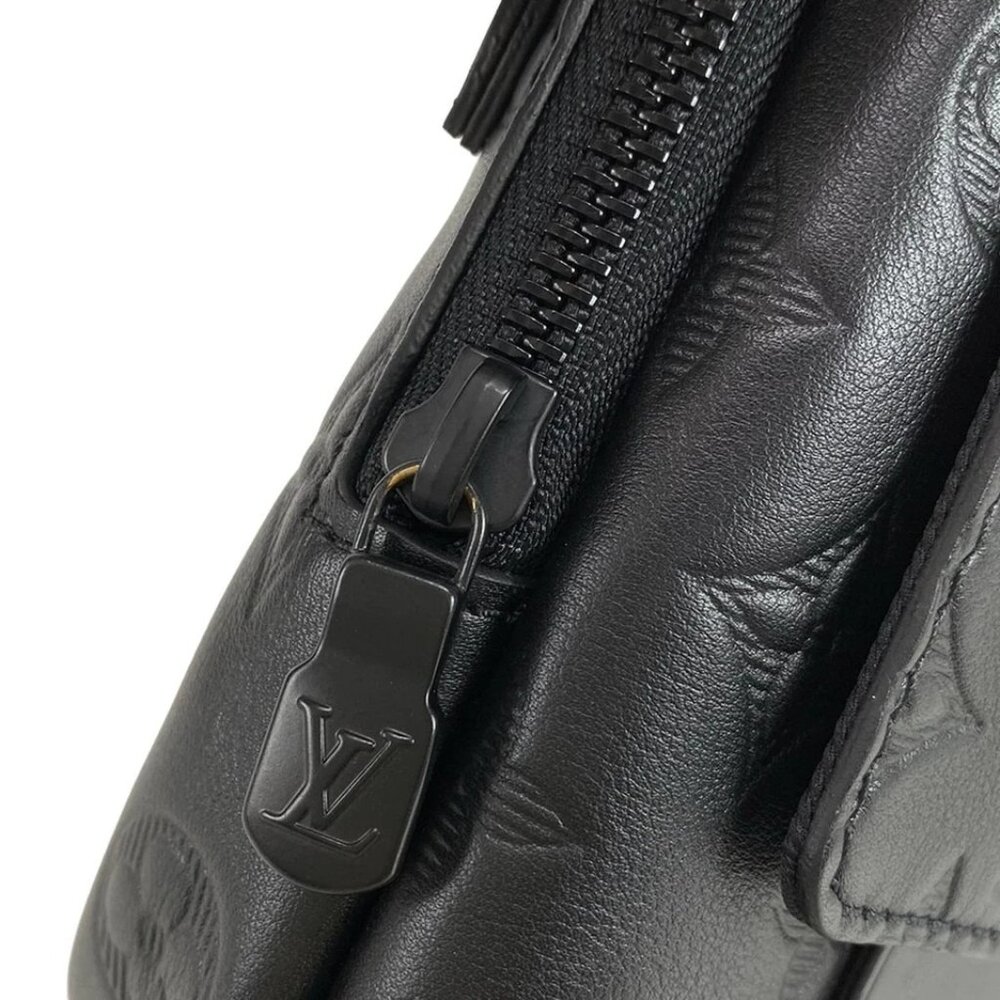 LOUIS VUITTON Double Phone Pouch Black Monogram Shadow -1349-031725 - Picture 12 of 14